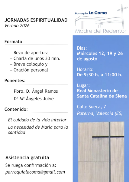 Jornadas Espiritualidad 2026