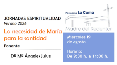 Jornada de Espiritualidad 19 de agosto 2026